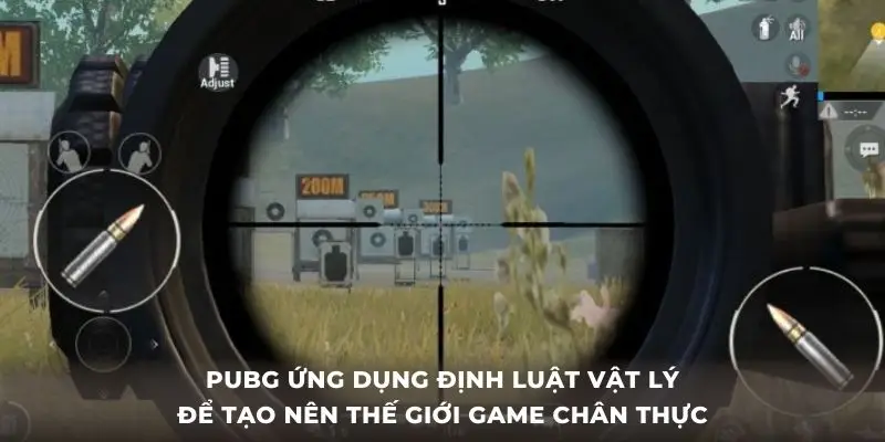 PUBG mô phỏng vật lý hiệu quả để tạo nên thế giới game chân thực